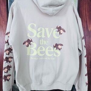 Golf Wang Cream Hoodie with Green Tag